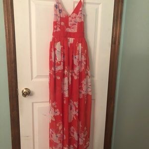 Pink Lily Boutique Floral Maxi Dress